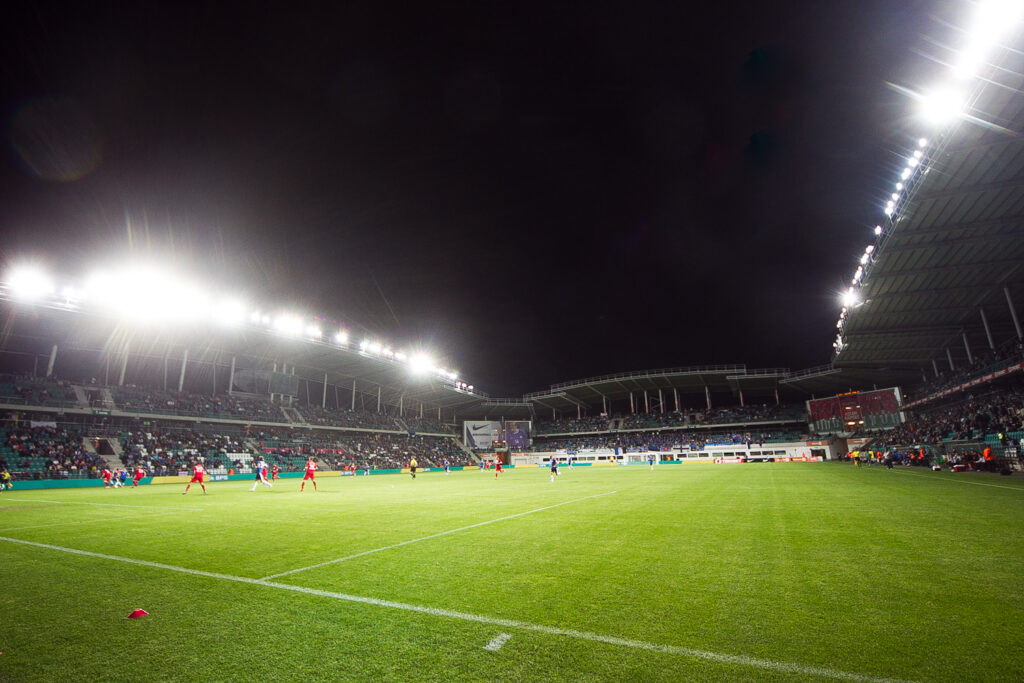 A. Le Coq Arena valgustus